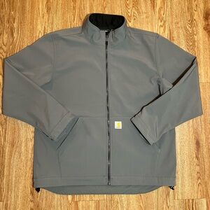 Carhartt Rain Defender Charcoal Grey Jacket Relaxed Fit Men’s XL Model 0J6438-M